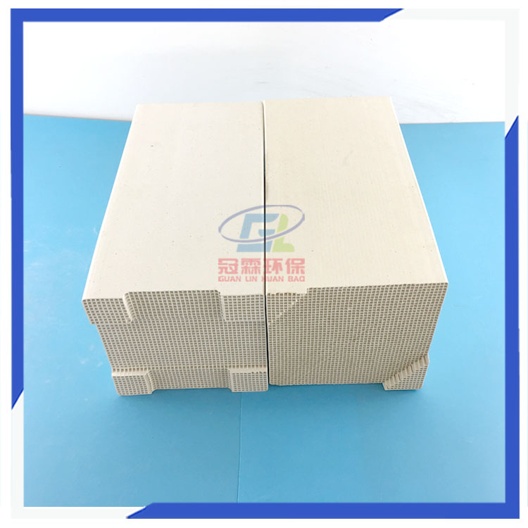 RTO蜂窩陶瓷蓄熱磚150x150x300mm，單槽