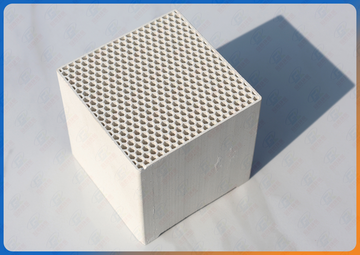 六角孔莫來(lái)石蜂窩陶瓷蓄熱體