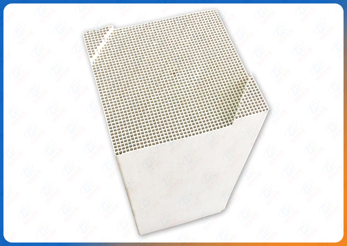 RTO蜂窩陶瓷蓄熱磚150x150x300mm，單槽